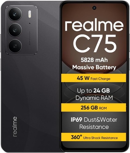 Realme c75 smartphone - c75,