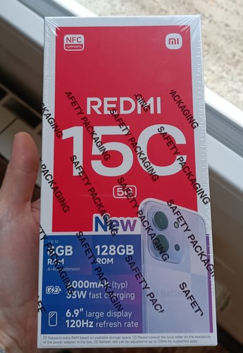 Xiaomi smartphone redmi - 15c, 5g